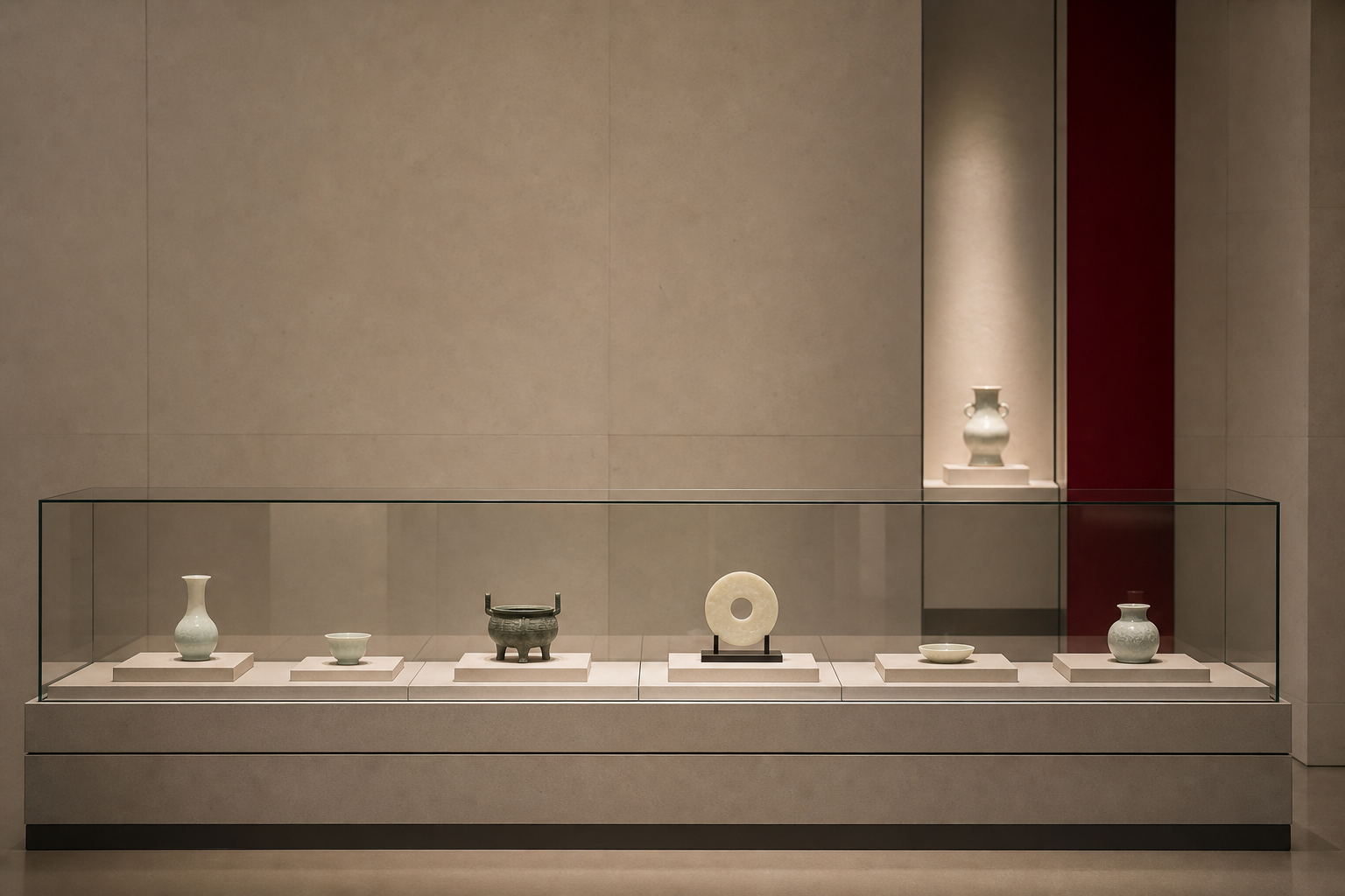 Gallery display case